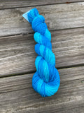 Hand Dyed Gradients, Hand dyed Yarn, 137 yards, Bulky, Caribbean