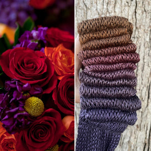 Autumn Bouquet, YAK/SILK, fingering weight