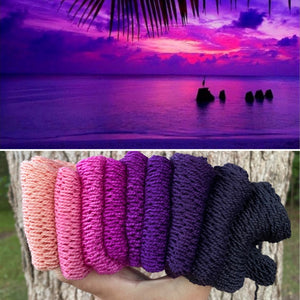 Berry Sunset, Hand Dyed Yarn, Gradient yarn