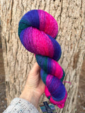 OOAK OVER DYED, Hand Dyed Yarn, Gradient yarn