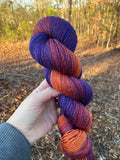 Harvest Moon, Gradient Dyed Yarn, Hand Dyed Yarn, 600 yards, Shawl Length Yarn