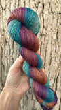 Gild of Lily, SWM/SILK/YAK, fingering weight