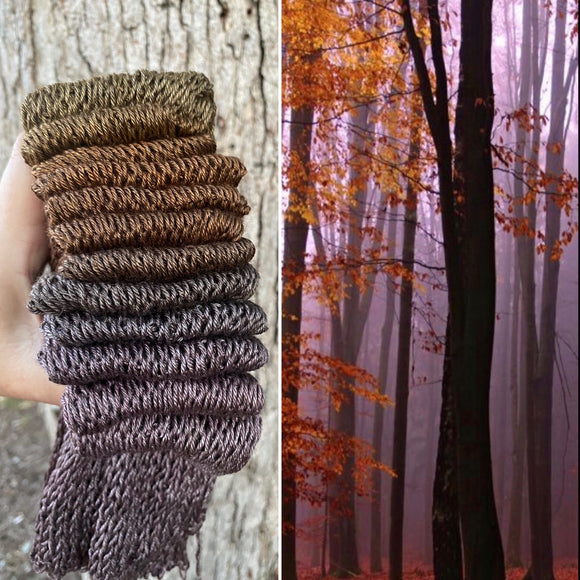 Autumn Mist, YAK/SILK, fingering weight