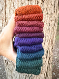 OOAK Overdyed, Yak Sock Yarn, 430 yards, SWM/Yak/Nylon