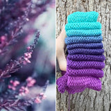 Spring Lavender, Hand Dyed Yarn, Gradient yarn