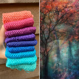 Gild of Lily, Hand Dyed Yarn, Gradient