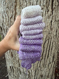 Lavender, Gradient Dyed Yarn, Hand Dyed Yarn, 400 yards