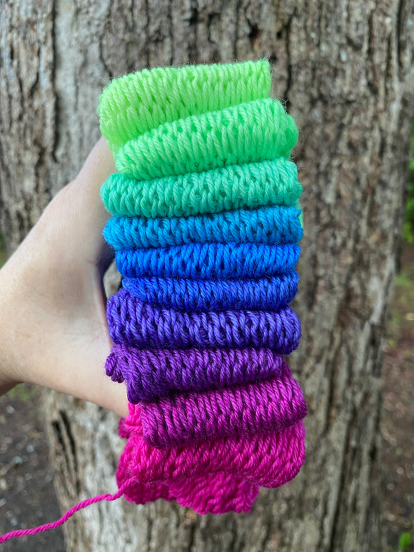 Phoebe,  MCN, 430 yards, fingering weight