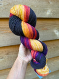Marbled Autumn Holler, Hand Dyed Yarn