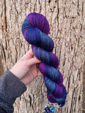 Blue Haze, Hand Dyed Yarn, Gradient