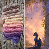 Myth of Dragons, 800 yards, Hand Dyed Yarn