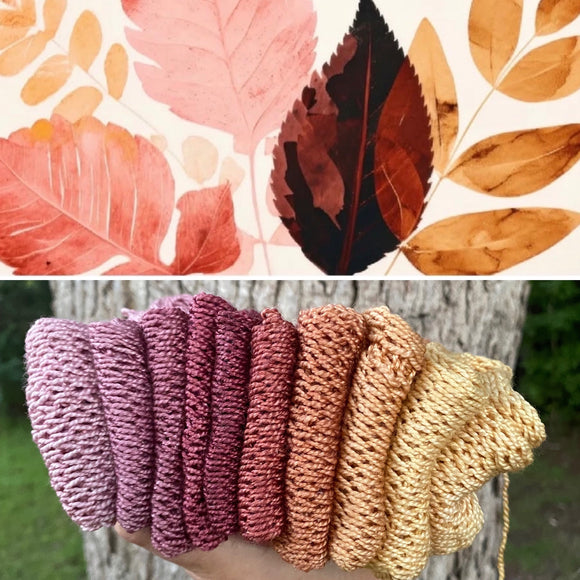 Seasonal Pause, Hand Dyed Yarn, Gradient, 600 yards