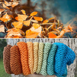 Autumn at the Pond, Hand Dyed Yarn, Gradient, 600 yards