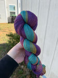 Fairy Trails, SWM/SILK/YAK, fingering weight