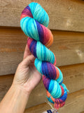 Gild of Lily, Hand Dyed Yarn, Gradient