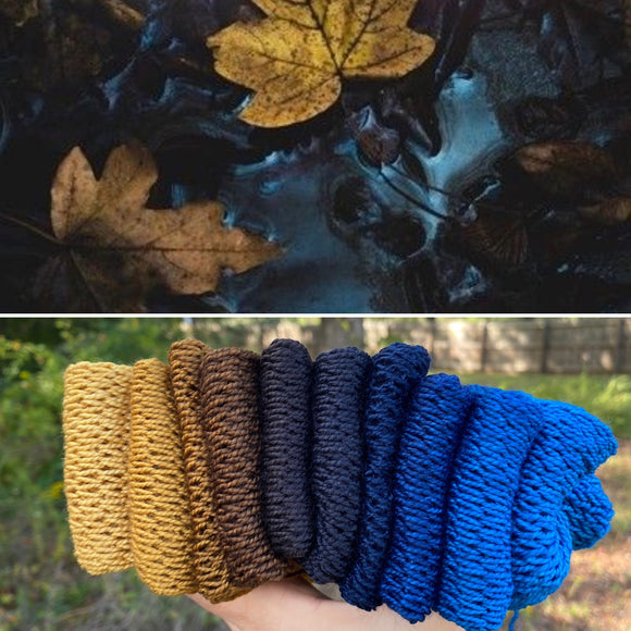 Golden Creek, Hand Dyed Yarn, Gradient yarn