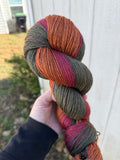 October Garden, SWM/SILK/YAK, fingering weight
