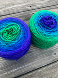 Jeweled Spell, DK weight, 460 yards, SW Merino