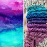 Genie in a bottle, SWM/SILK/YAK, fingering weight