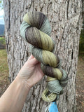 Moss and Ferns, Hand Dyed Yarn, Gradient, 600 yards