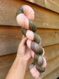 Paper Flowers, Hand Dyed Yarn, Gradient