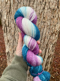 Spring Love, Gradient Dyed Yarn, Hand Dyed Yarn, 600 yards, Shawl Length Yarn