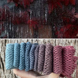 Winter Rain, Gradient Dyed Yarn, Hand Dyed Yarn