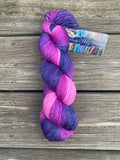 Blushing Blue Haze, Gradient Dyed Yarn, Hand Dyed Yarn, 600 yards