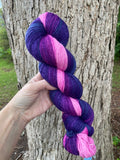 Berry Crush, Hand Dyed Yarn, 600 yards, Gradient yarn
