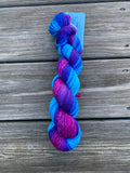 Lavish Butterfly, Gradient, Hand dyed Yarn, Worsted, 218 yds