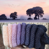 Lavender Rise, Hand Dyed Yarn, Gradient Yarn