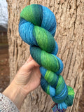 Genie, Hand Dyed Yarn, Gradient yarn