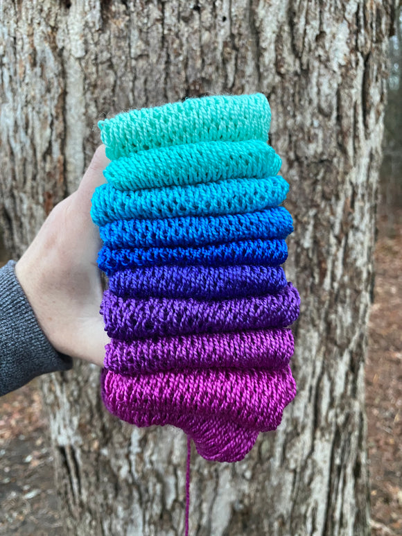 Magical Morning Bird, Hand Dyed Yarn