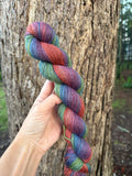 Hour Glass, Yak Sock Yarn, 430 yards, SWM/Yak/Nylon