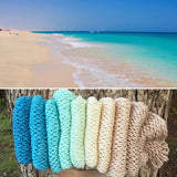 If it's the Beaches, Gradient Dyed Yarn, Hand Dyed Yarn, 600 yards, Shawl Length Yarn