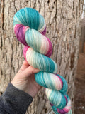 Mayflowers, Gradient Dyed Yarn