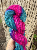 Marbled Summer Jam, Aran weight, Woodland Tweed