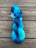 Jewelwings, Gradient Dyed Yarn, Hand Dyed Yarn, 800 yards, Shawl Length Yarn