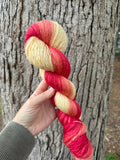 Zinnia Sunshine, Hand Dyed Yarn