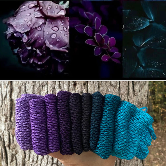 Haunting Romance, Hand Dyed Yarn, Gradient yarn