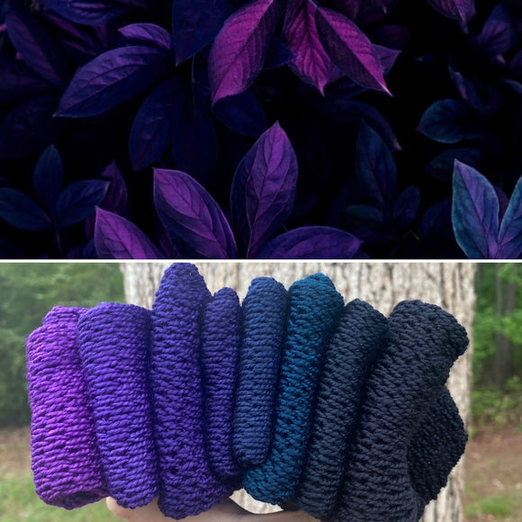 Forest Majesty, Hand Dyed Yarn, Gradient Yarn