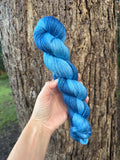 Inky, Gradient Dyed Yarn, Hand Dyed Yarn, 400 yards