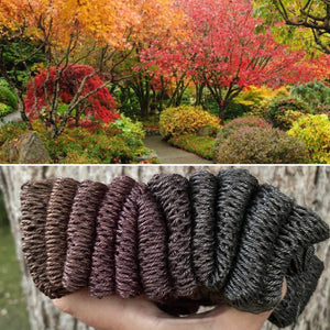 October Garden, YAK/SILK, fingering weight