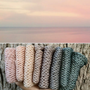 Just Beachy, Swm/silk, Gradient Dyed Yarn, Hand Dyed Yarn