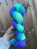 Merryweather, Gradient Dyed Yarn, Hand Dyed Yarn, 800 yards