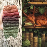 Book Ends, SWM/SILK/YAK, fingering weight