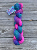 Rays of a Rose, Gradient Dyed Yarn, Hand Dyed Yarn, 600 yards, Shawl Length Yarn