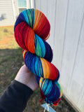 OOAK Overdye, Hand Dyed Yarn, Gradient, 800 yards