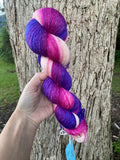 Peach Sunrise, Gradient Dyed Yarn, Hand Dyed Yarn, 600 yards