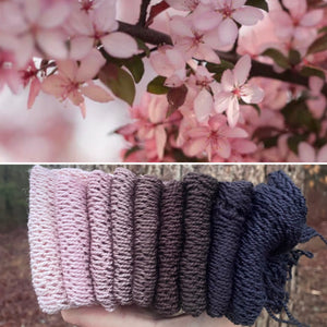 Glimpse of Spring, Hand Dyed Yarn, Gradient Yarn